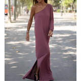 Aiden™ - Abito elegante monospalla