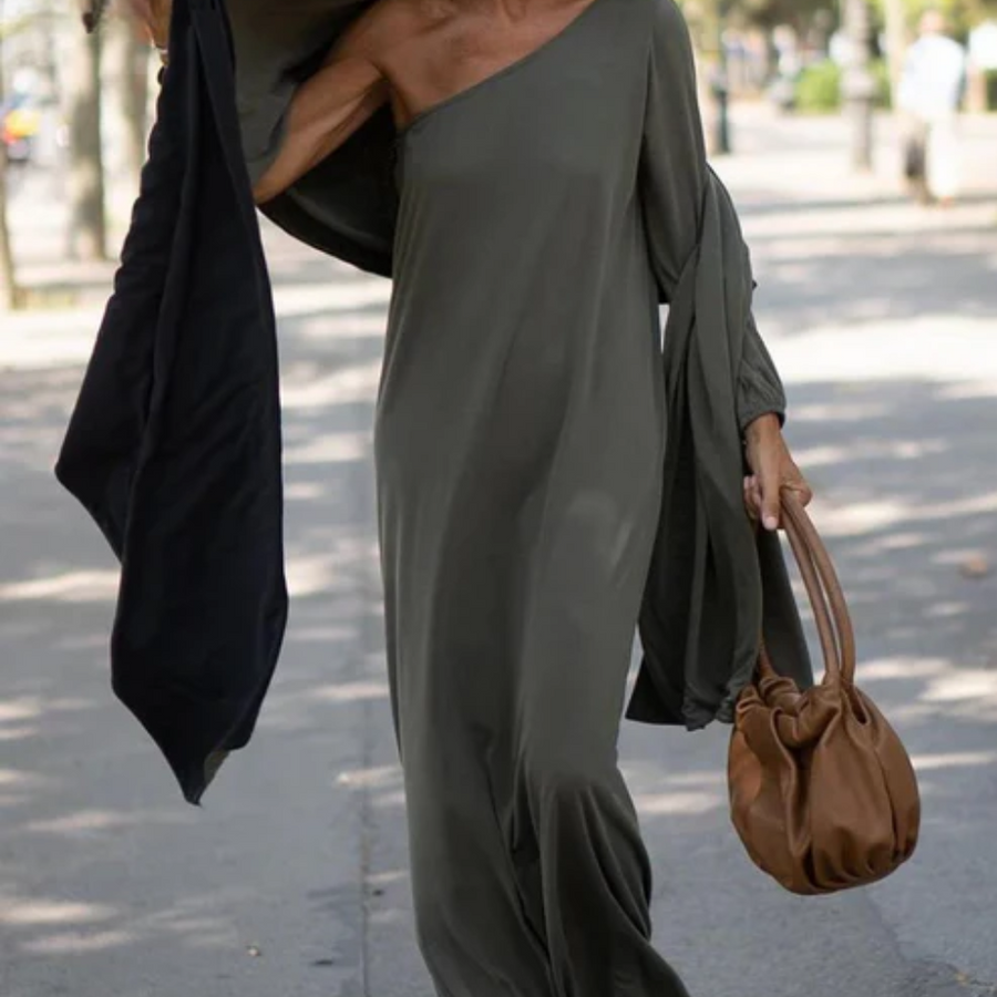 Aiden™ - Abito elegante monospalla