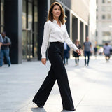 Eddi | Pantaloni eleganti a vita alta dal taglio dritto