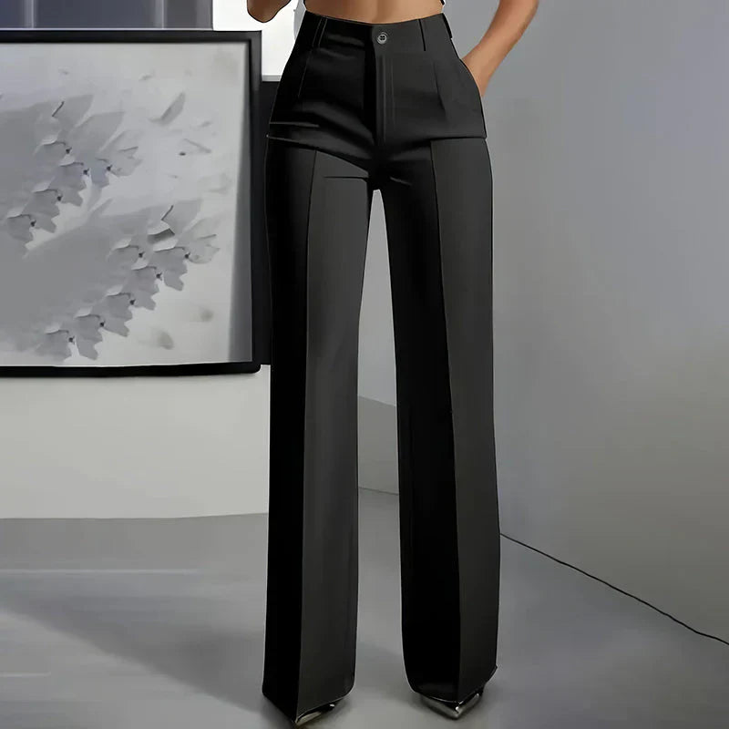 Eddi | Pantaloni eleganti a vita alta dal taglio dritto