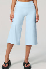 Nexus - Completo Top a Spalline e Pantaloni Corti a Gamba Larga per Donna