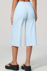 Nexus - Completo Top a Spalline e Pantaloni Corti a Gamba Larga per Donna