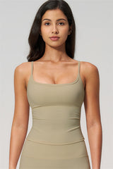 Nexus - Completo Top a Spalline e Pantaloni Corti a Gamba Larga per Donna