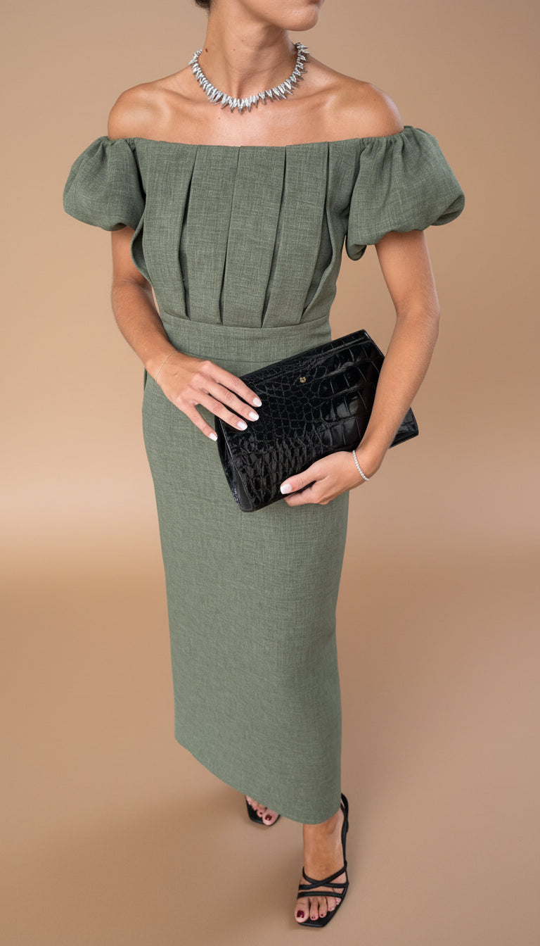 Carla | Abito Midi Elegante da Donna