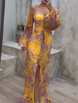 Kristine | Abito elegante con scollo a V da donna