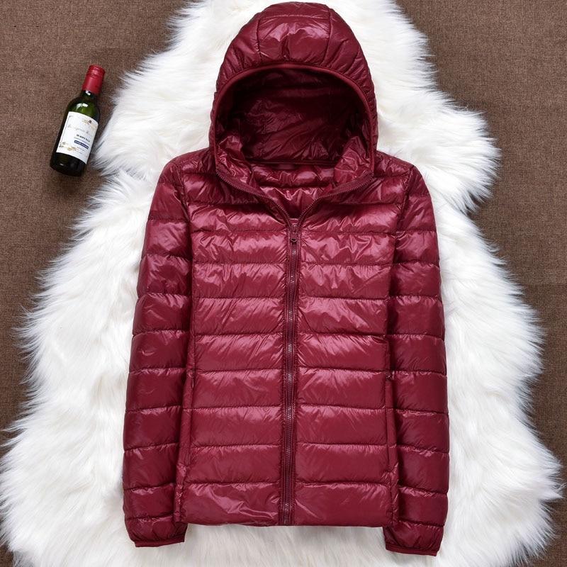 Nord™ | Nuova Giacca Impermeabile con Isolamento di Piume di Anatra Bianco da Donna