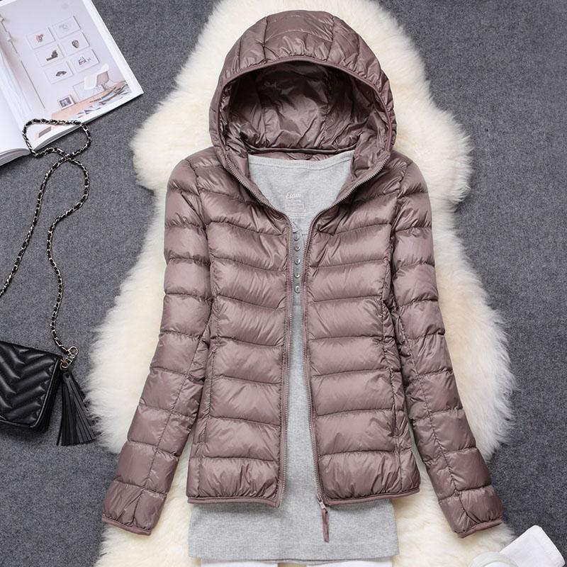 Nord™ | Nuova Giacca Impermeabile con Isolamento di Piume di Anatra Bianco da Donna