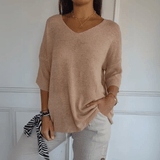 Anna | Top di maglia con scollo a V