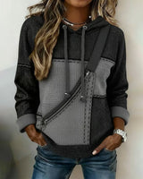Rosita | Hoodie con Blocos di Colore