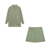 Maud | Set camicia e shorts chic