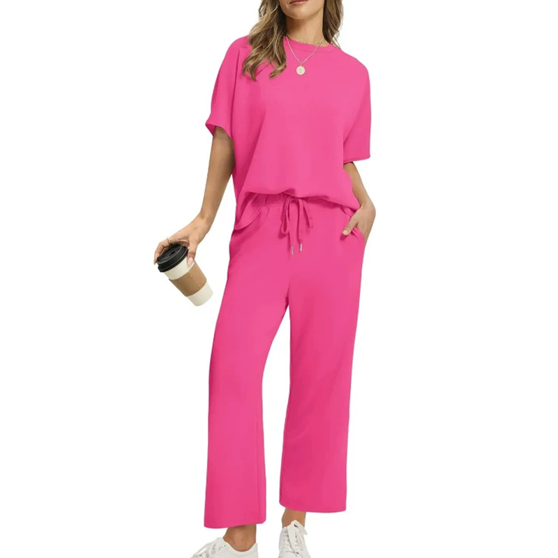 SoftSet | Set Casual di Blusa e Pantaloni da Donna