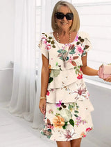 Émilie – Abito lungo floreale elegante