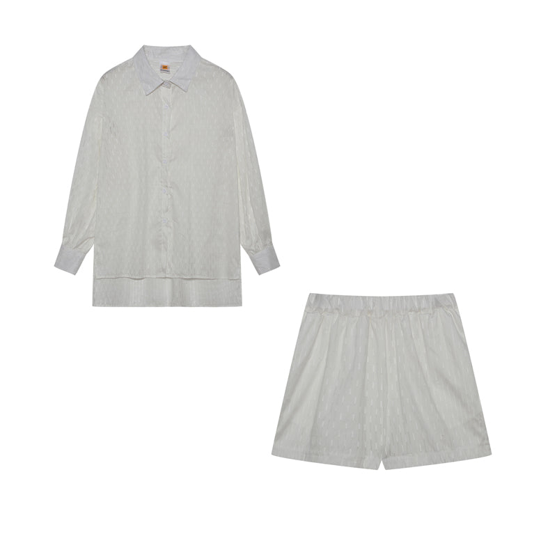 Maud | Set camicia e shorts chic