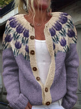 Keysha |  Cardigan con stampa Floreale