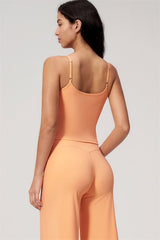 Nexus - Completo Top a Spalline e Pantaloni Corti a Gamba Larga per Donna