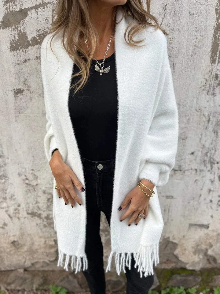ALBERTA™ | CAPPOTTO ELEGANTE CON FRANGE