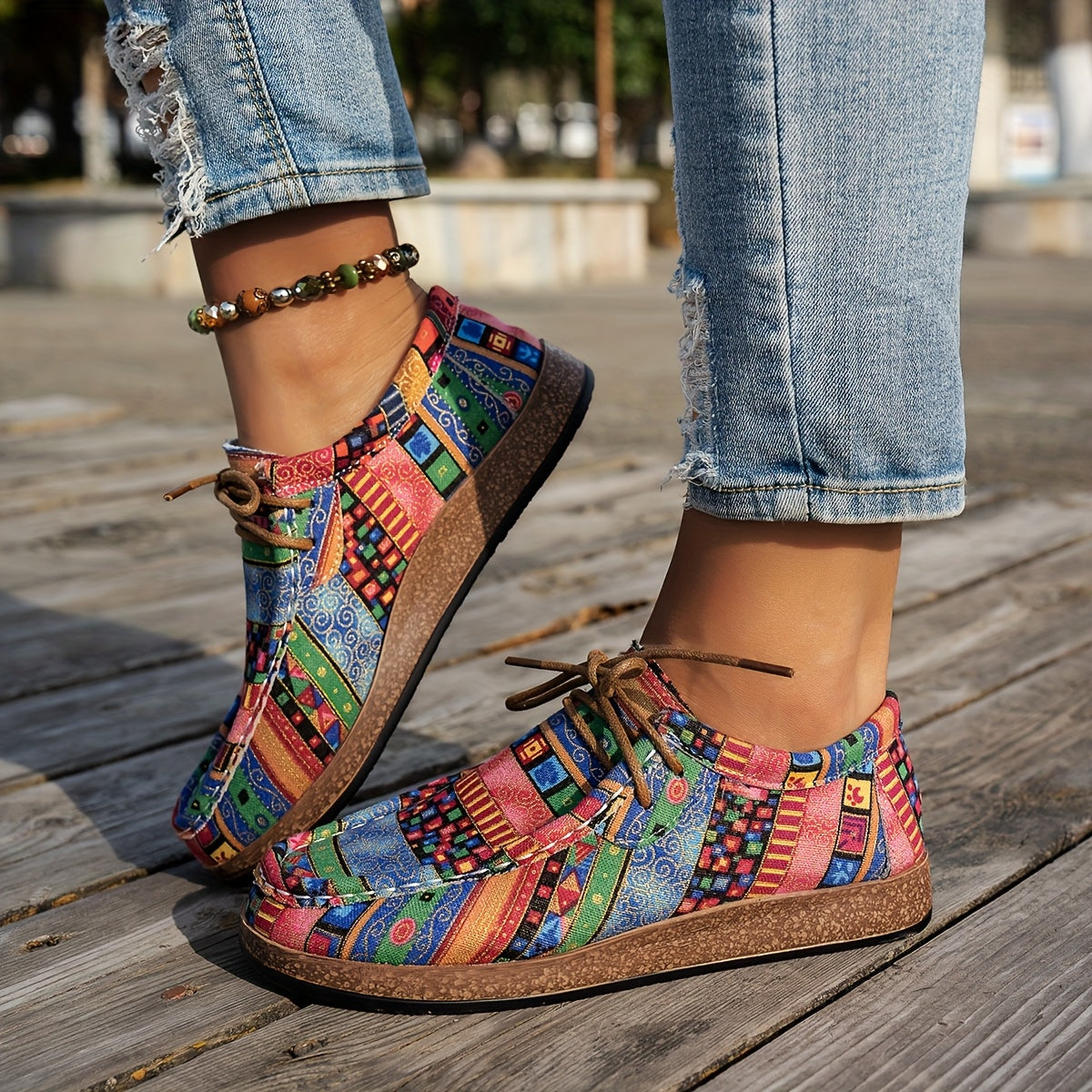 Lenoir | Scarpe retrò colorate per donna