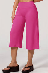 Nexus - Completo Top a Spalline e Pantaloni Corti a Gamba Larga per Donna