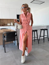 Isabelle | Abito Maxi di Denim da donna