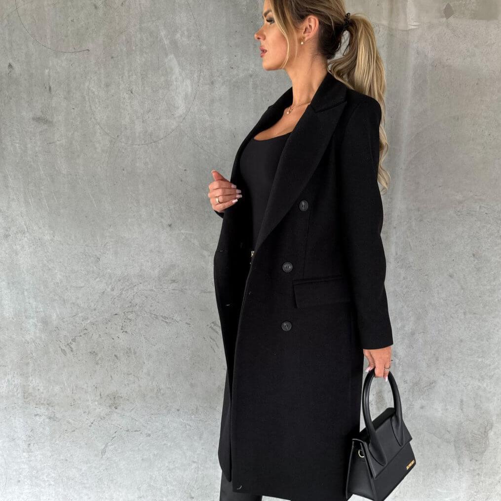 DESIREE™ | CAPPOTTO LUNGO CON DOPPIA ABBOTTONATURA