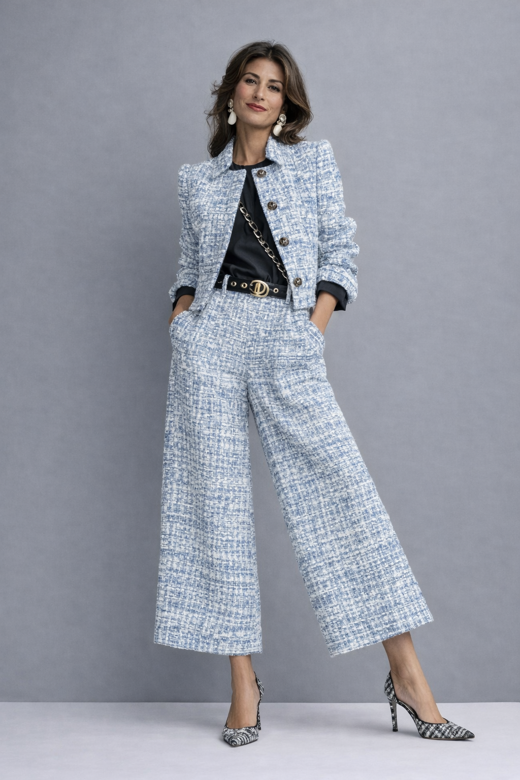 Manon | Completo elegante blusa e pantaloni per Donna