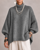 Kathleen | Maglione Elegante a Collo Alto per Donna