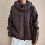 Le Cloe | Maglione in Lana Merino con Collo Alto da Donna