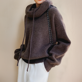 Le Cloe | Maglione in Lana Merino con Collo Alto da Donna