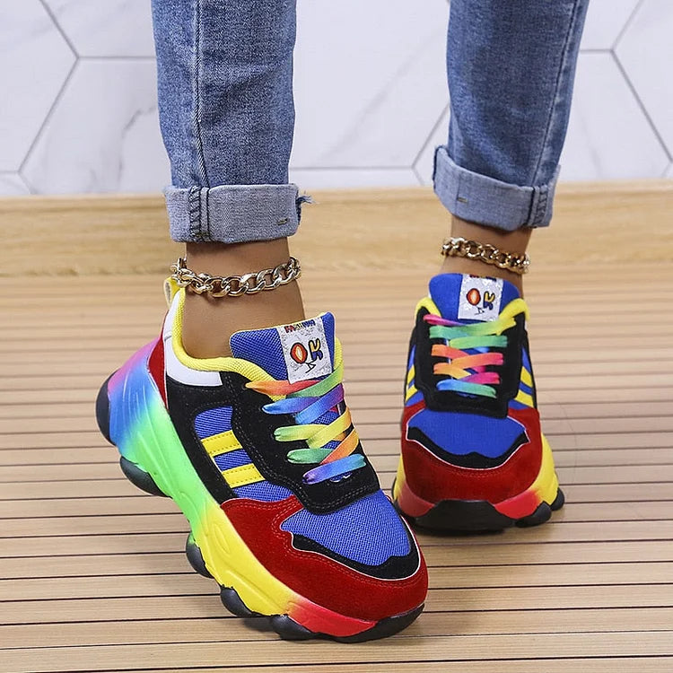Isolina | Scarpe da Tennis Colorate Confortevoli per Donna