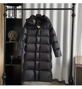Clara - Cappotto lungo in piume