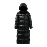 Clara - Cappotto lungo in piume