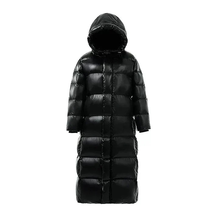 Clara - Cappotto lungo in piume