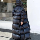 Clara - Cappotto lungo in piume