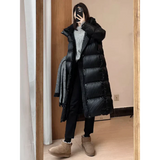 Clara - Cappotto lungo in piume