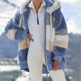 Giorgina - Cappotto in montone imbottito la contrasto