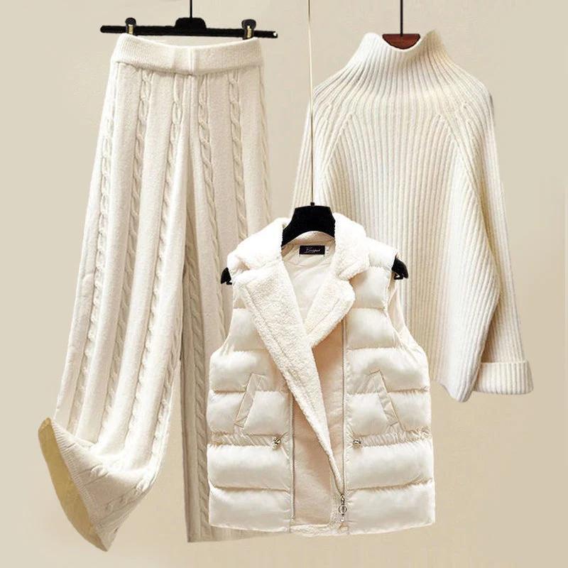 WinterLuxe™ - Conjuntos di maglia caldi ed eleganti da donna