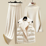 WinterLuxe™ - Conjuntos di maglia caldi ed eleganti da donna