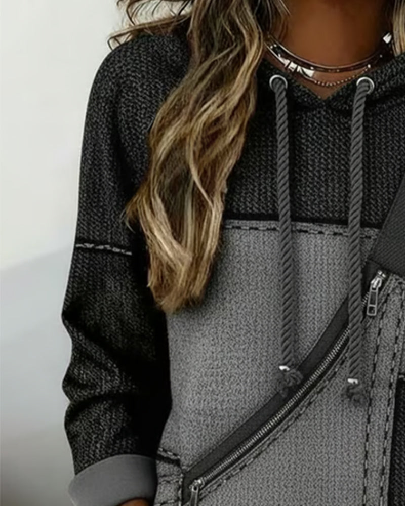 Rosita | Hoodie con Blocos di Colore