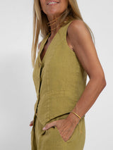 Ella | Set di pantaloni larghi con gilet (quasi esaurito)