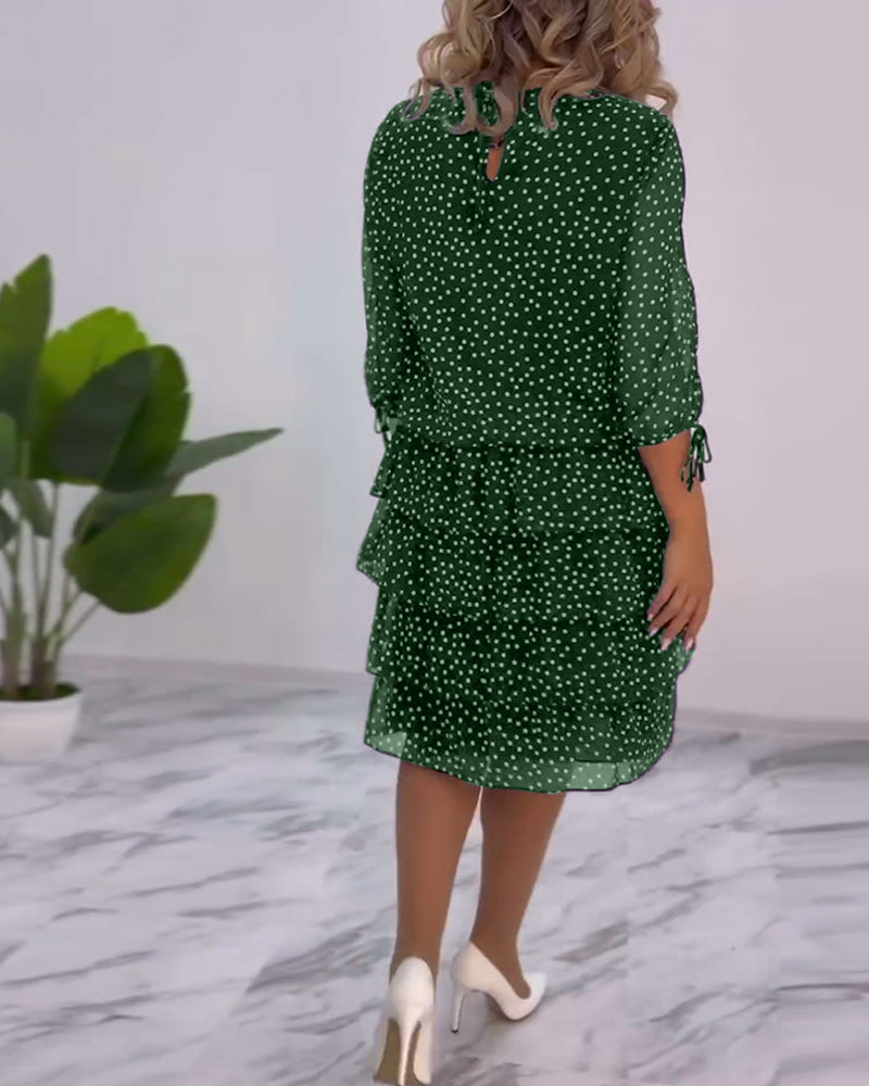 Auterelle | Abito elegante a pois