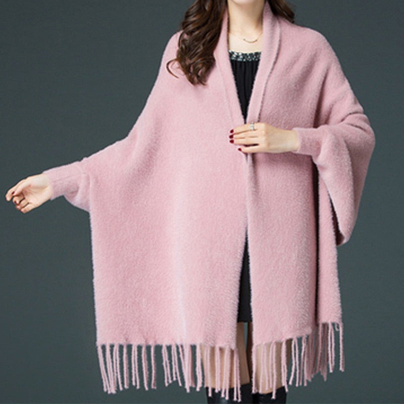 ALBERTA™ | CAPPOTTO ELEGANTE CON FRANGE