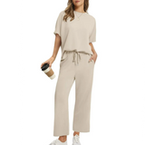 SoftSet | Set Casual di Blusa e Pantaloni da Donna