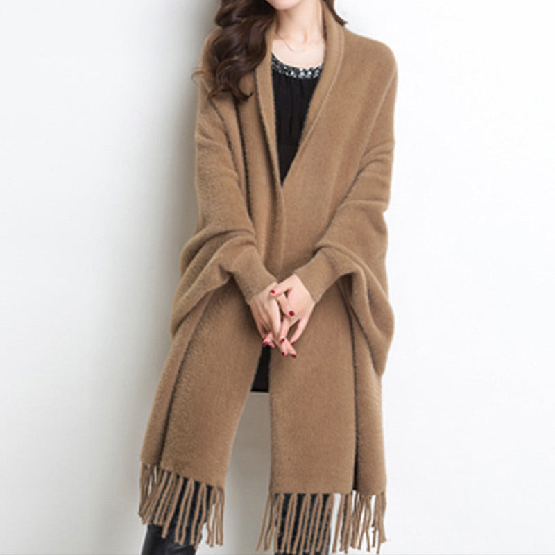 ALBERTA™ | CAPPOTTO ELEGANTE CON FRANGE