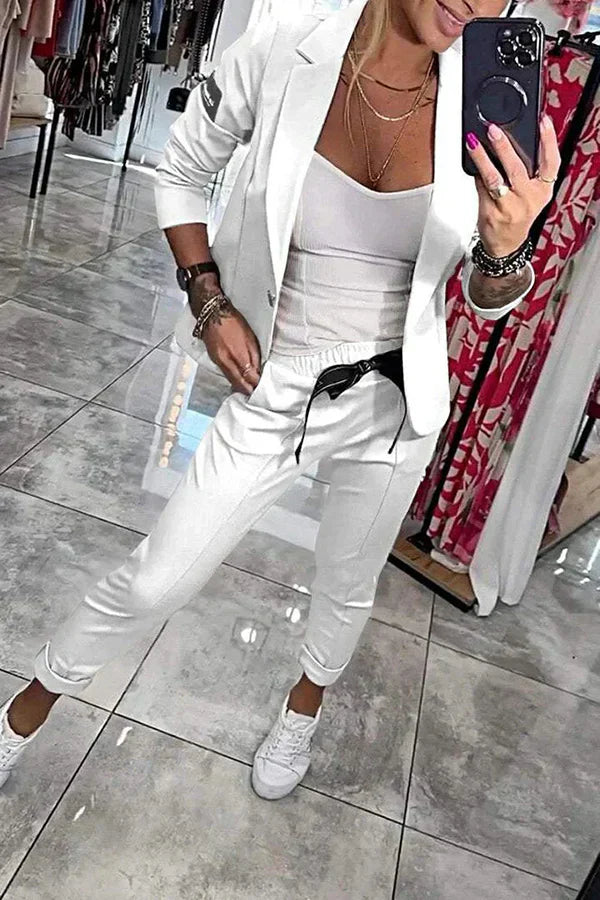 Savannah - Completo sob medida con uma giacca morbida e pantaloni di corrida confortevoli