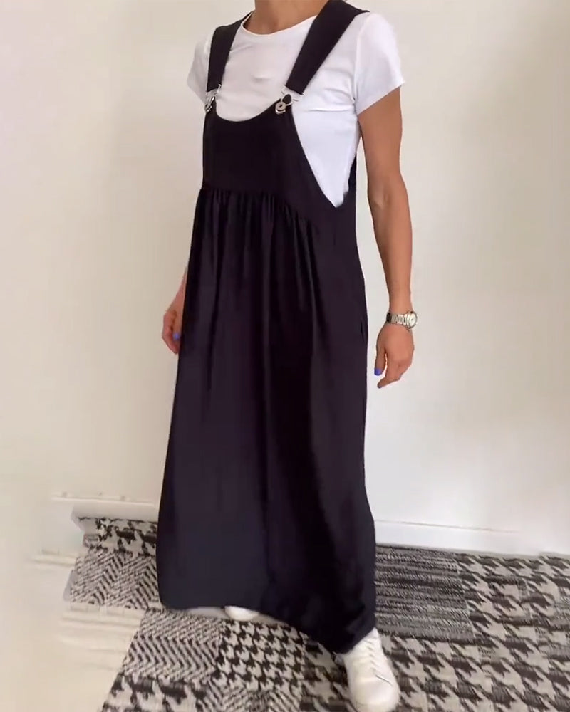 Alice | Abito Tuta Casual a Colore Solido