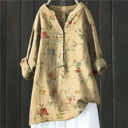 Elidi™ | Camicia Ariosa e Confortevole con Bottoni