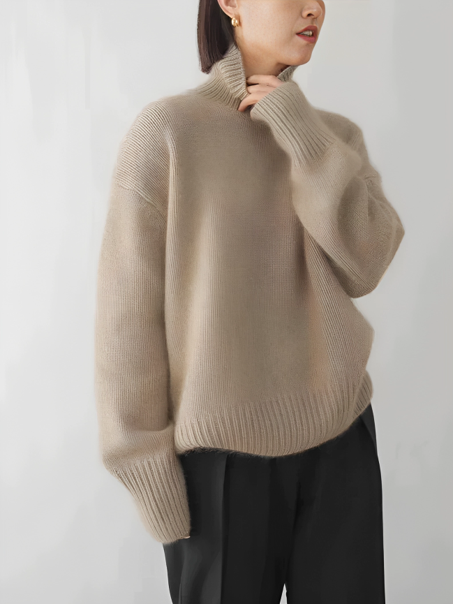 Elise | Maglione con Collo Alto da Donna