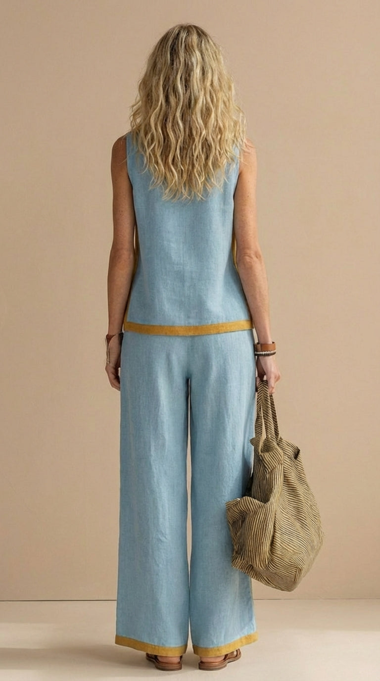 Paula | Set di Lino e Cotone da Donna