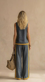 Paula | Set di Lino e Cotone da Donna