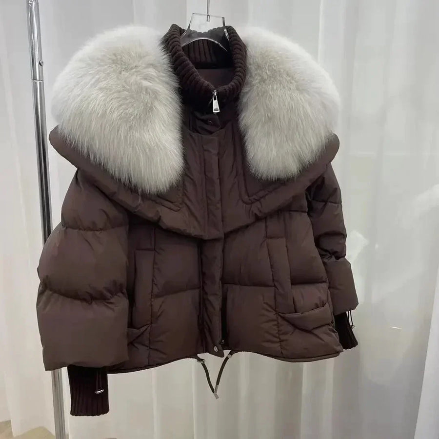 Oslo - Cappotto corto imbottito con cappuccio